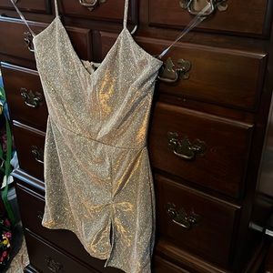 Shimmer romper new with tags